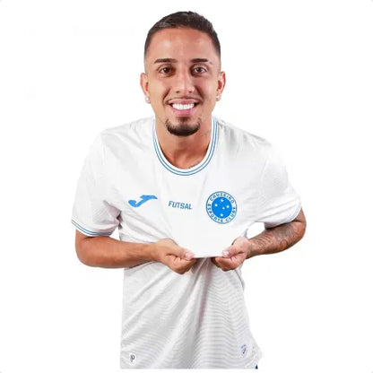 Camisa de Futsal Joma Home Cruzeiro - Branco