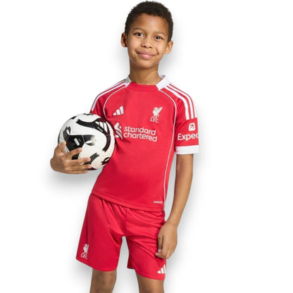 Kids Liverpool Home Kit 2025/26