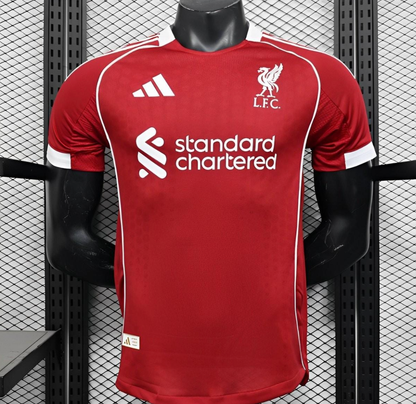 Liverpool Player Jersey Home 2025/26