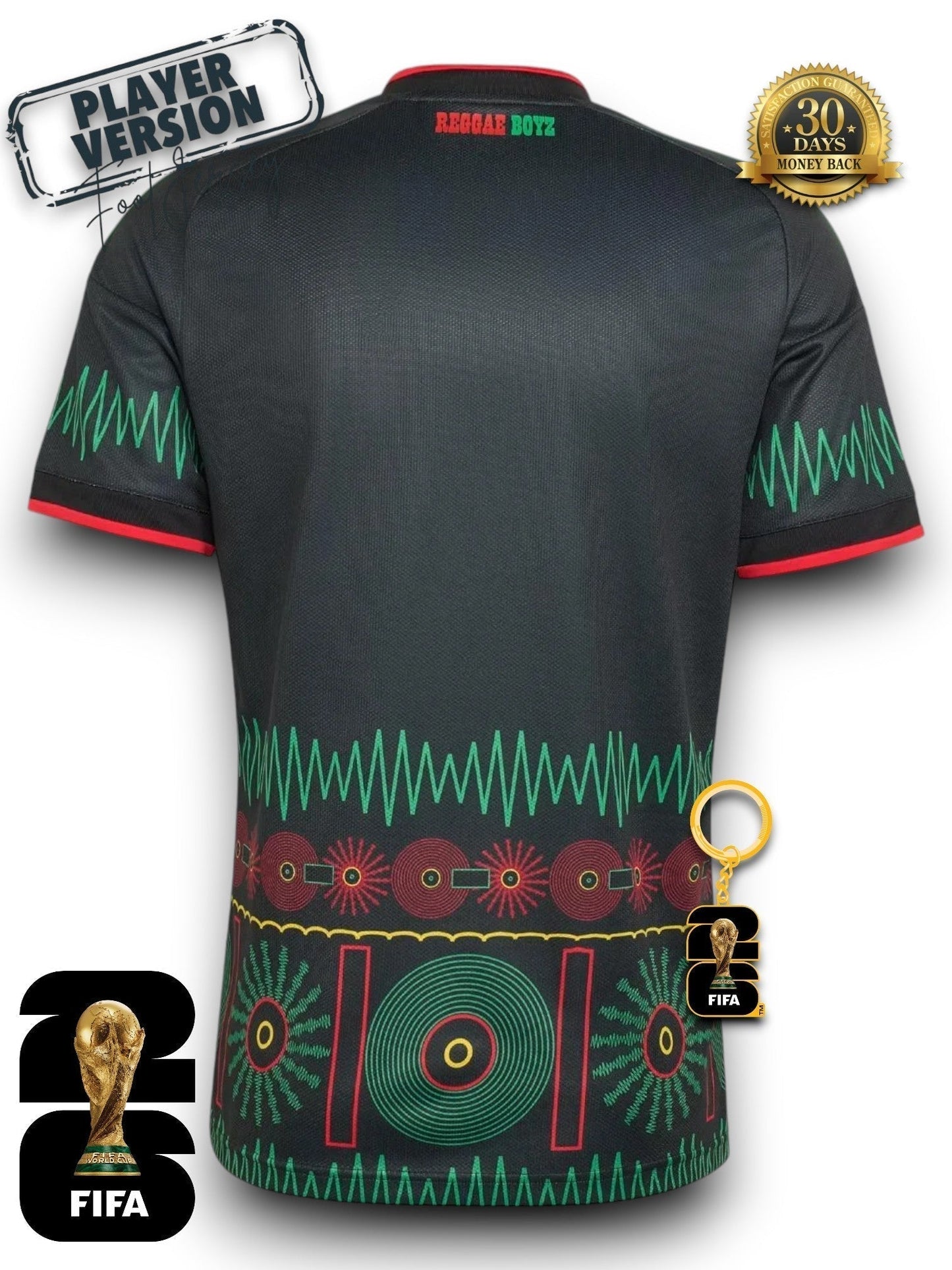 Jamaica World Cup 2026 Away Jersey - Player Version