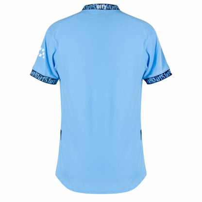 Manchester City Home 2024/25 Patches UCL UEFA Foundation (Official Printing)