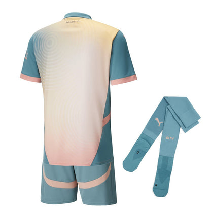 Kids KIT Manchester City Fourth Jersey 2024/25
