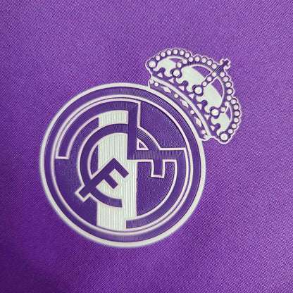 Real Madrid Away Jersey 16/17 Retro Long Sleeve