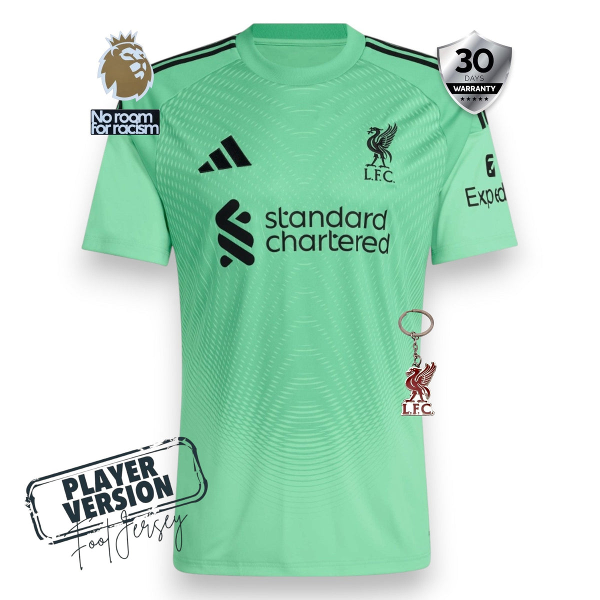 Liverpool Player Jersey Goalkeeper 2025/26